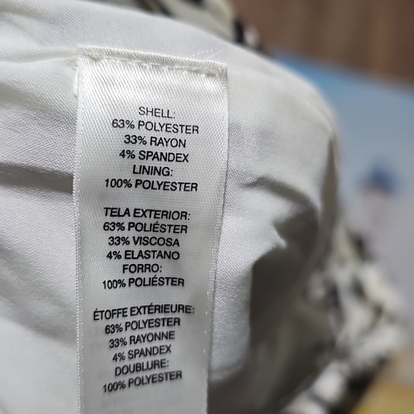 WHBM Leopard Print Pencil Skirt Size 6 New - Picture 7 of 11